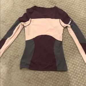 Gym shark long sleeve compression top